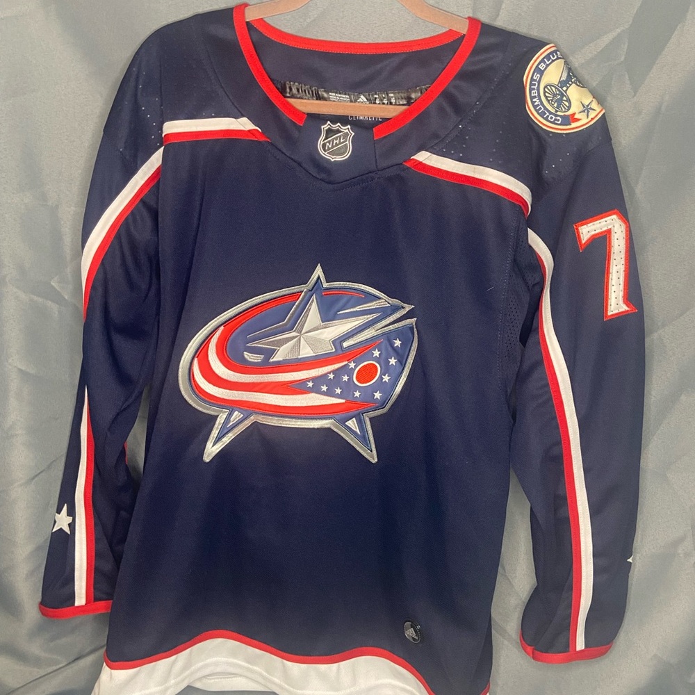 Adidas Columbus Blue Jackets Bobrovsky Hockey Jersey